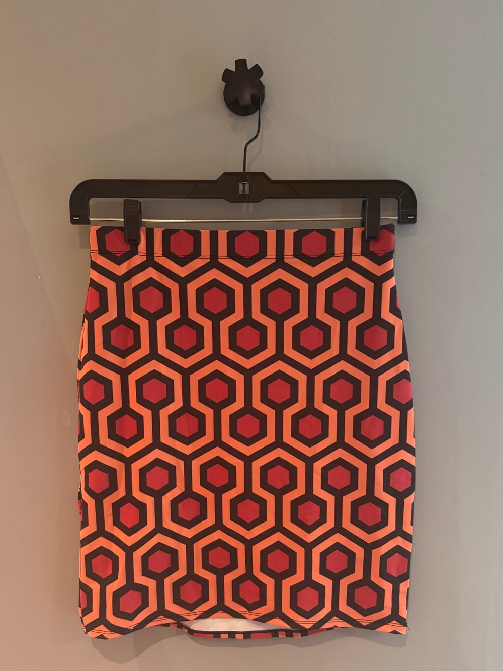 The Shining Mini Skirt in Pink and Orange